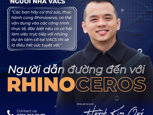 GL. HUỲNH KIM QUÝ - NGƯỜI DẪN ĐƯỜNG ĐẾN VỚI RHINOCEROS